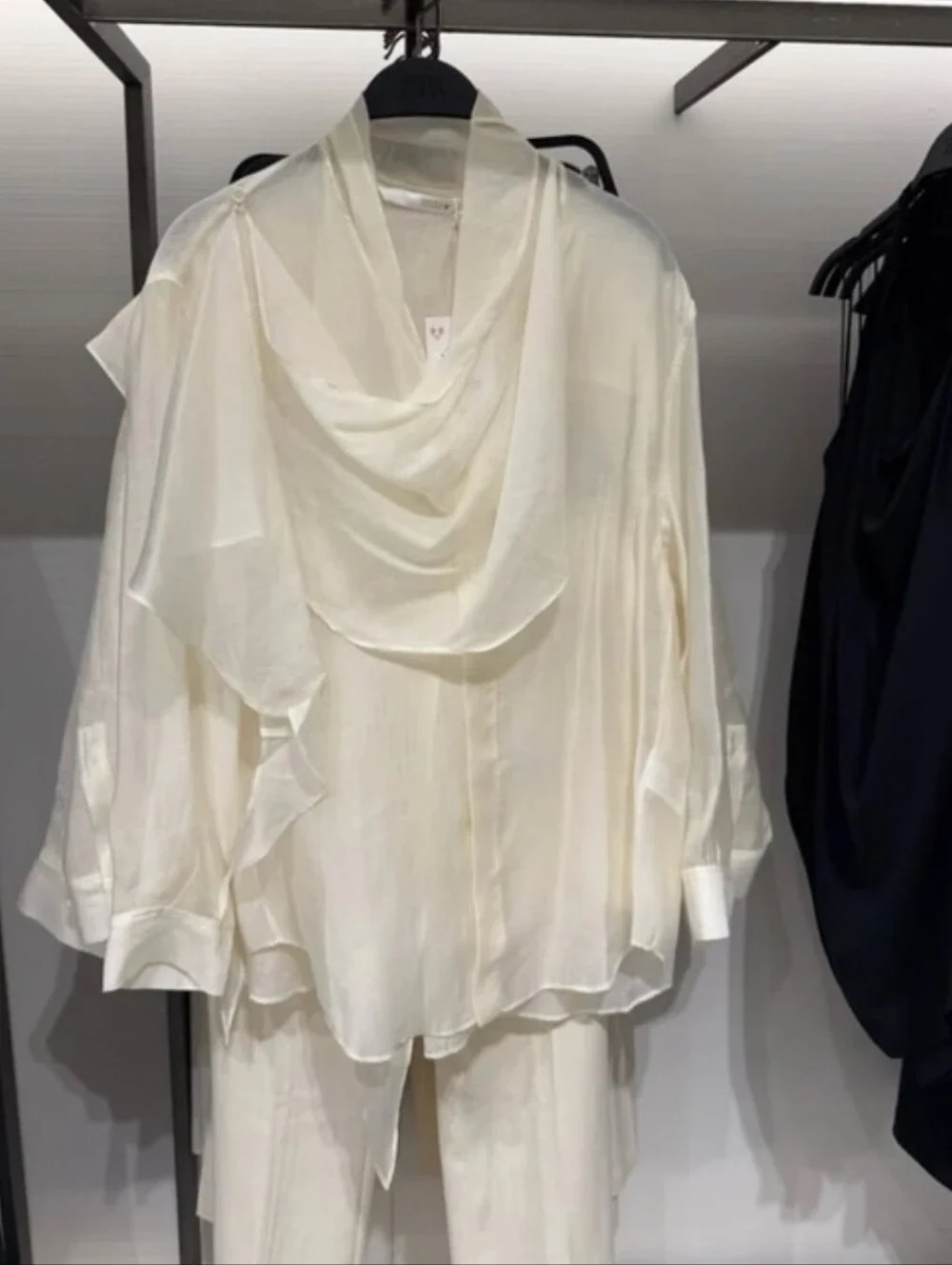 ZARA ZW COLLECTION HANDKERCHIEF SHIRT
